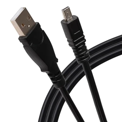 Image of Praktica USB A 2.0 to 8 Pin Mini Camera Charging Cable 3m