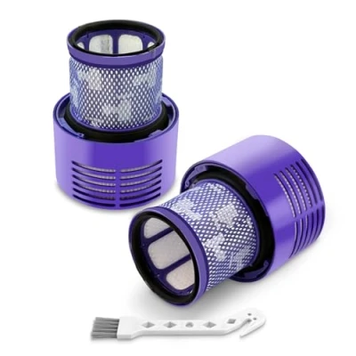 Image of 2 Pack Vacuum Filter Replacement for V10 Cyclone Series, Animal, Absolute, Total Clean, SV12, Part No. 969082 01