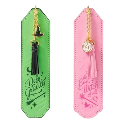 Image of Wicked. Glinda and Elphaba Bookmark Set. The Noble Collection