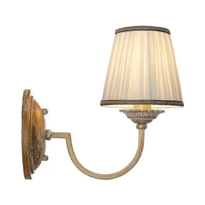 Image of Wall Light &#039;Lumiel&#039; dimmable) in Bronze Made of Textile for e.g. Living Room &amp; Dining (1 Source, E14) from Lindby Lighting, lamp