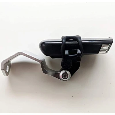 Image of ERROR:#N/A Trigo Bike Headlight Mount For Brompton Cateye Gopro Action Camera Holder SILVER