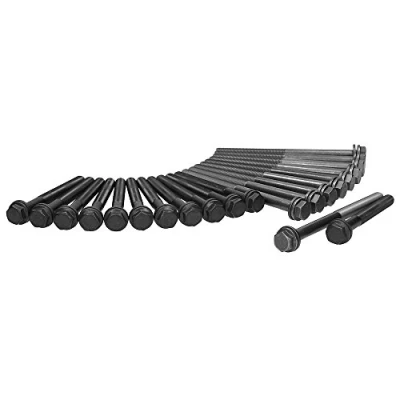 Image of 5001001215, 5001001215x10, 5001001216 Cylinder Head Bolt Kit AJUSA 81003200 Male Hex 10, 12 MERCEDES BENZ: E Class Saloon, C Saloon
