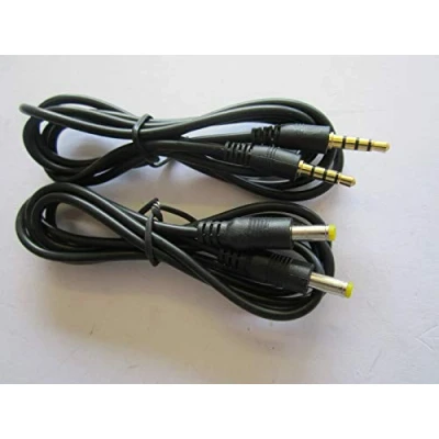 Image of DIXIETREE Replacement for Dual Twin Screen Connect Cable Lead Quesh Portable DVD Player