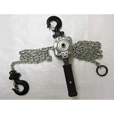 Image of 0.25 Ton x 1.5 Metre Lever Hoist 250KG Chain Manual Hand Ratchet Winch