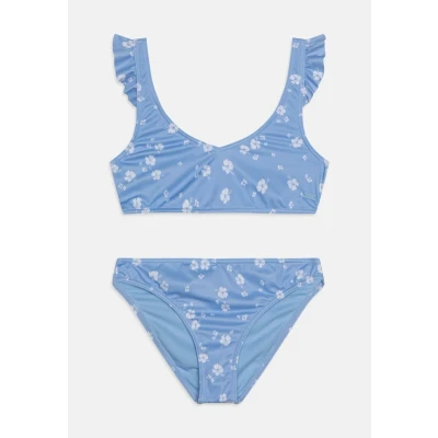 Image of Roxy Dreamer Ruffle Bralette Bikini for kids, Size: 16y, Blue
