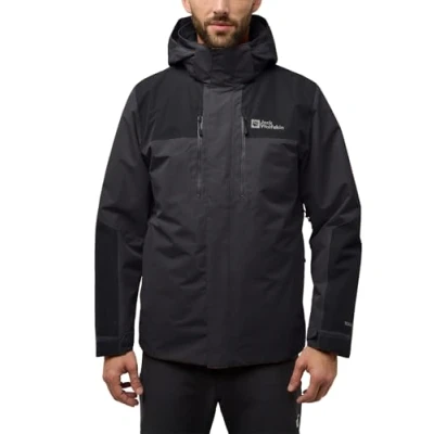 Image of Jack Wolfskin Romberg 3IN1 Outdoor jacket, Men&#039;s, Size: Small, Phantom