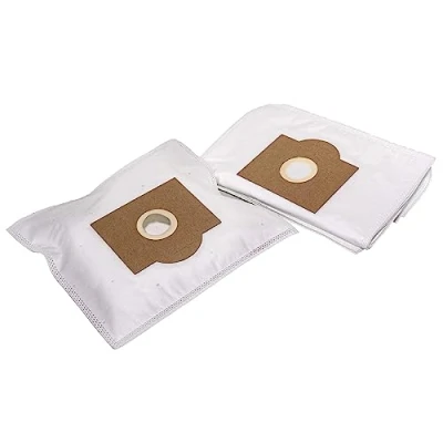 Image of vhbw 10x Vacuum Cleaner Bag compatible with Rowenta ZR76, ZR765 Cleaner, Microfleece, 30 cm x 17.5 cm, White