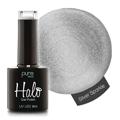 Image of Halo Gel Polish *Full Range 8ml* **CHOOSE YOUR COLOUR(S)** (Silver Sparkle N2849)