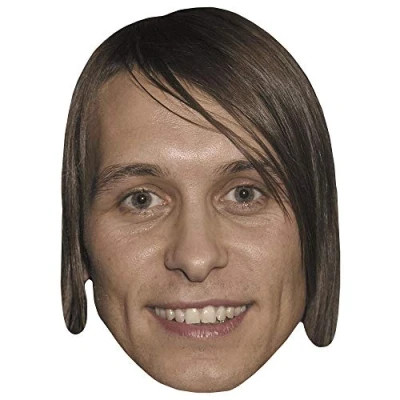 Image of Mark Owen (Young) Celebrity Mask, Flat Card Face, Fancy Dress Mask