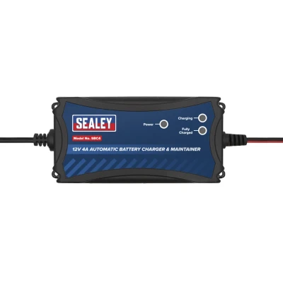 Image of Sealey Battery Maintainer Charger 12V 4A Fully Automatic