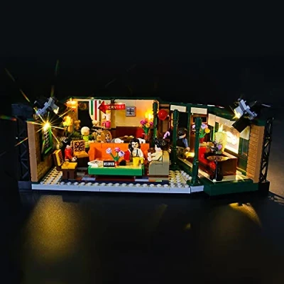 Image of GEAMENT LED Light Kit for Ideas Friends The Television Series Central Perk Compatible with LEGO 21319 Building Blocks (Building Set Not Included)