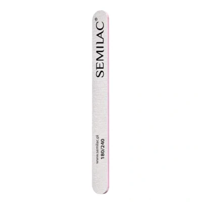 Image of Semilac Straight Nail File, Number 180/240
