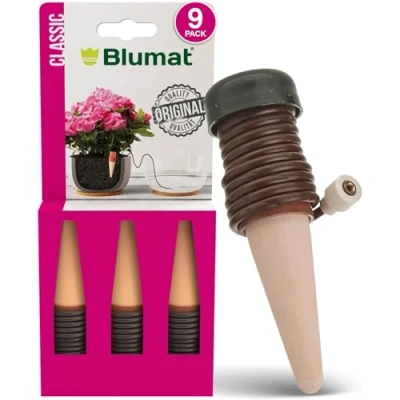 Image of Blumat Watering Stakes, 9 Plant Self System for Houseplants, Made in Austria