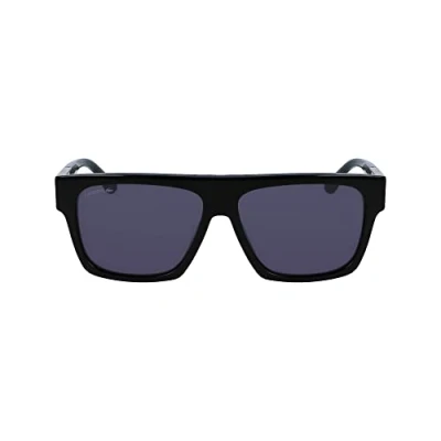 Image of Lacoste Men&#039;s Sunglasses L984S Black with Solid Grey Lens