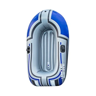 Image of SIUKE Inflatable Boat Series,Inflatable Series,thick Kayak, Fishing Kayak,Single Person Water Play Outdoor Leisure Travel 150cm(oars not included)