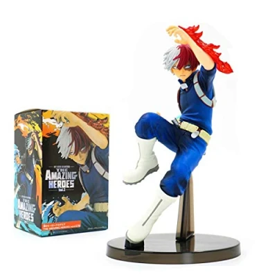 Image of Xinchangda My Hero Academia Action Figures Todoroki Shoto Figure Anime PVC