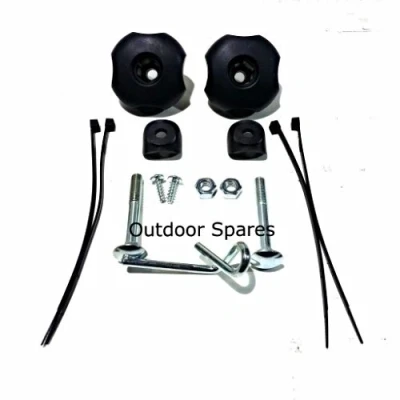 Image of Genuine Mountfield Handle Wing Nut Kit Part No 381008648/1 For SP470 And HP470