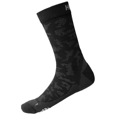 Image of Helly Hansen Unisex Trail Crew Sock, Black, 36 38