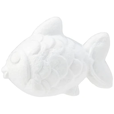 Image of Baker Ross AF376 Polystyrene Fish, Perfect for Children to Paint and Decorate Make 3D Designs, Ideal Home, Schools Craft Group Projects (Pack of 6)