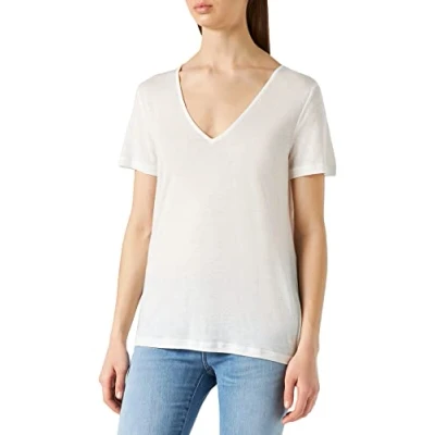 Image of Desires Jilly Tee, White T Shirts For Women Uk, Spring shirt, Size XL