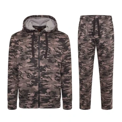Image of Kam Menswear Forge Original Camo Mens Tracksuit Set Plus Size Camouflage 4XL