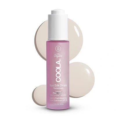 Image of Coola Sun Silk Drops Organic Face Sunscreen SPF30 30ml