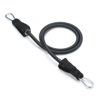 Image of Black Mountain Products Unisex Single Stackable Resistance Band (15 20 Lbs, Black)