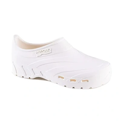 Image of REPOSA Unisex Smart Medical Professional Shoe, White, 7.5 UK