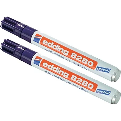 Image of edding 4 8280100_2 Permanent Marker UV Pack of 2