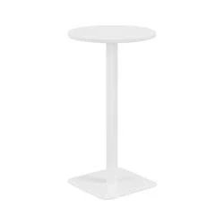 Image of Vivace 600mm High Table White Top and Legs Ref CH2685WHWH