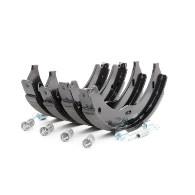 Image of 6394200220, A6394200220 Handbrake Shoes BOSCH 0 986 487 718 MERCEDES BENZ: Viano, Vito Mixto, Minibus