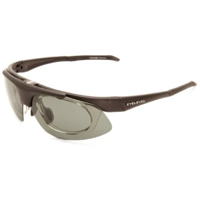 Image of Eyelevel Challenger Polarised Men&#039;s Sunglasses Matt Black/Black One Size
