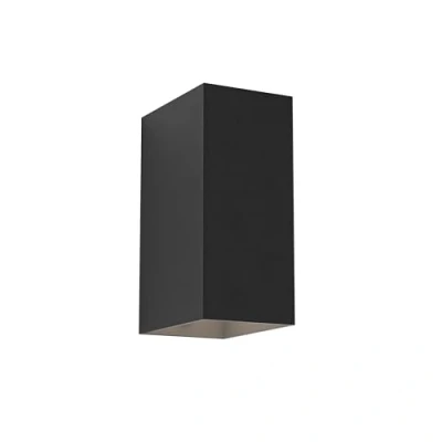 Image of Oslo LED Outdoor Up Down Wall 2 Light, Black, IP65