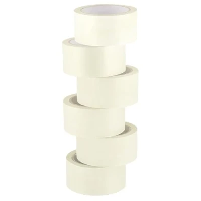 Image of Logilink Pack of Adhesive Tape, Low Noise Running, Width: 48 mm x Length: 66 m, Material Thickness (40 µm), Colour: Transparent