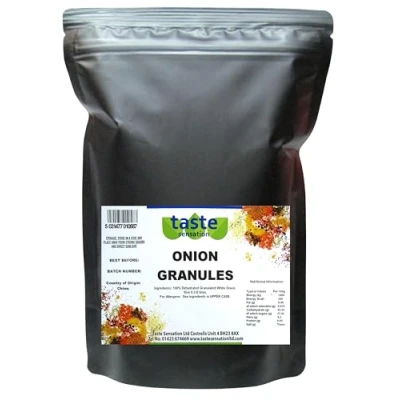 Image of Onion Granules 1kg Resealable Pouch