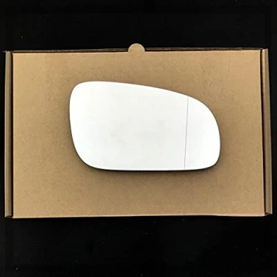 Image of Fits Volvo V70 2000 to 2006 Wide Angle Wing Mirror Glass RIGHT HAND ( UK Driver Side )