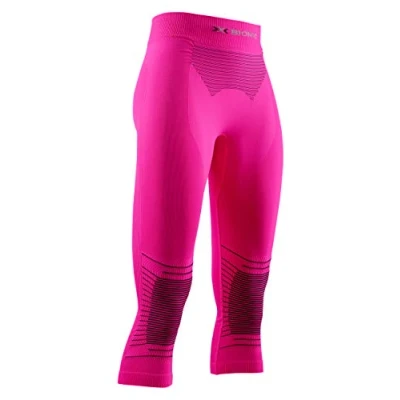 Image of X BIONIC Energizer 4.0 Pants 3/4 Women Baselayer Functional Neon Flamingo/Anthracite, Small