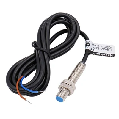 Image of Heschen M8 Inductive Proximity Sensor Switch, Shield Type, LJ8A3 1 Z/EX, Detector 1mm, 10 30VDC 200mA, Normally Open(NO), 2 Wire