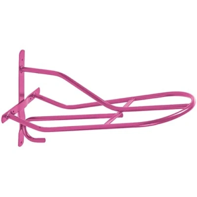 Image of Perry Equestrian No.524 Wall Mounted Standard Saddle Rack, Pink