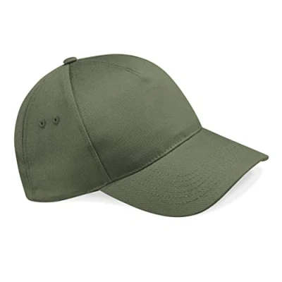 Image of Beechfield B15 Ultimate 5 Panel Cap Olive Green