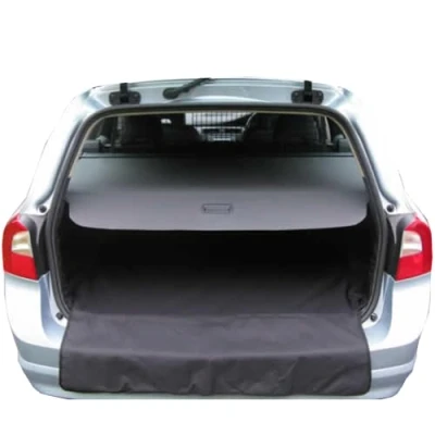 Image of UK Custom Covers BL031 Tailored Waterproof Boot Liner Mat Black To Fit Volvo V70 (Inc XC70) 2007 2016
