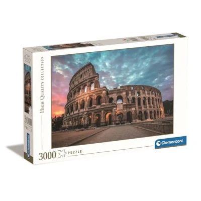 Image of Clementoni 33548 Collection Puzzle Coliseum Sunrise 3000 pieces Made in Italy Jigsaw Puzzles for Adult