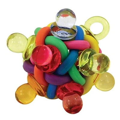 Image of Parrot Essentials Binkies Ball Foot Toy for Parrots Small