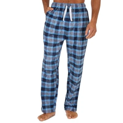 Image of undercover lingerie Mens Flannel Lounge Pants 31B1930 Blue Check Large