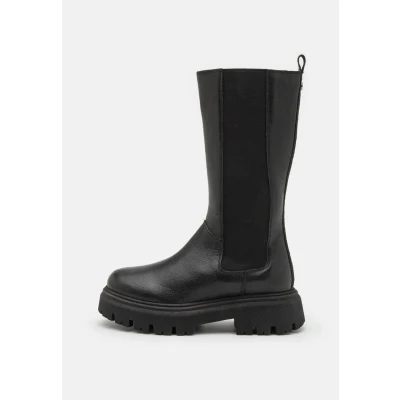 Image of Gioseppo Paddeby Boots for kids, Size: 4, Black Leather