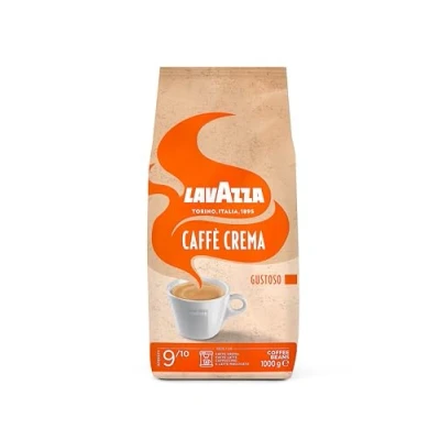 Image of Lavazza Caffè Crema Gustoso Jar holds 1KG Coffee Beans 1 kg Pack