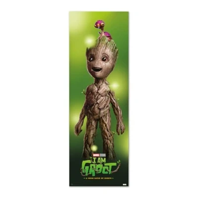 Image of Grupo Erik Marvel Groot Poster 20.8 x 62.2 inches / 53 158 cm Shipped Rolled Up Cool Posters Art &amp; Prints Door