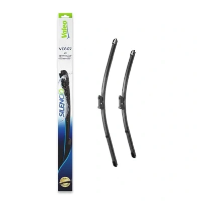 Image of 2048201400 Wiper blade VALEO SILENCIO X.TRM 577867 475, 550mm Front Beam with spoiler for left hand drive vehicles Top Lock JEEP: Renegade Off Road