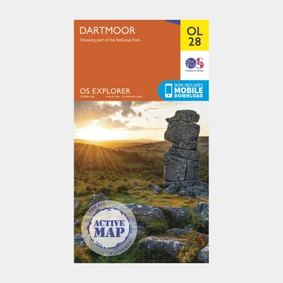 Image of Explorer Active OL 28 Dartmoor Map
