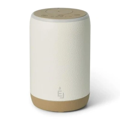 Image of Earnest Living Portable Essential Oil Diffuser Cordless Car USB Air Freshener Rechargeable Waterless Nebulizer 10 ml Timers Lights and Auto Off Function For Home Office White